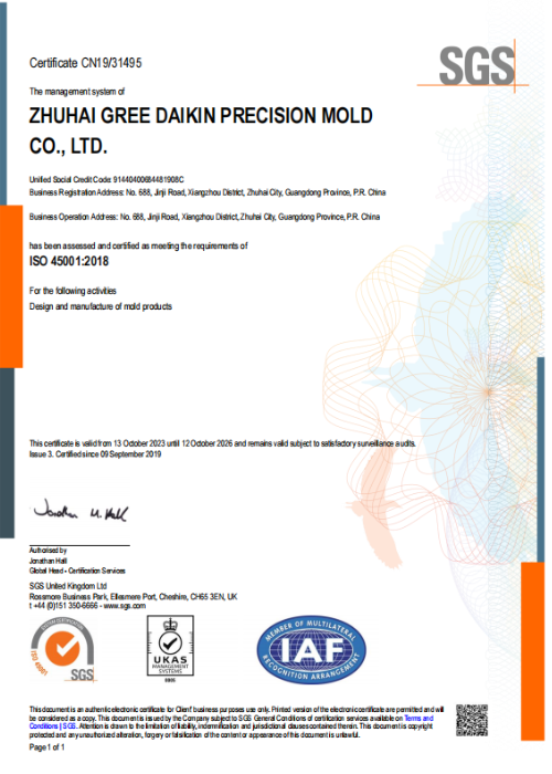 ISO 45001Safety Policy Ensure safe production, prevent risks, care for employees, and maintain a people-oriented approach.